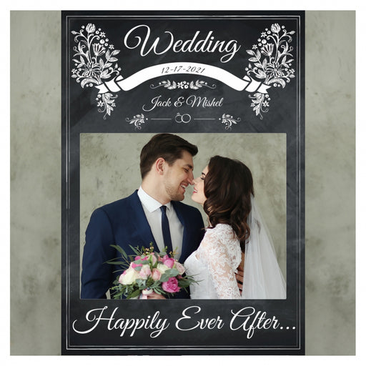 WORKING URL Wedding Chalkboard Photo Booth Prop
