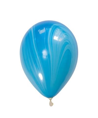 11" Marble Balloons Blueberry Marble