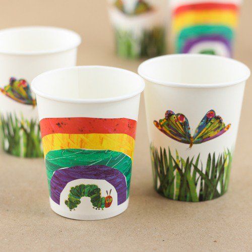 WORKING URL TNPD + PE The Very Hungry Caterpillar Paper Cups