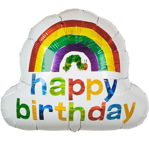 WORKING URL Giant The Very Hungry Caterpillar Birthday Balloon