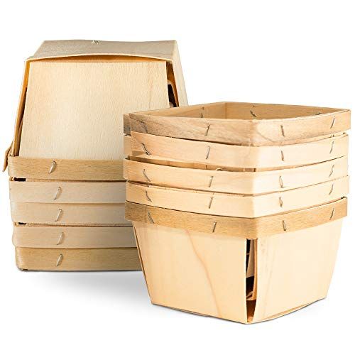 WORKING URL One Pint Wooden Berry Baskets