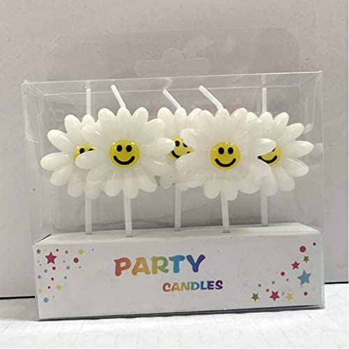 WORKING URL  Set Daisy Birthday Candles