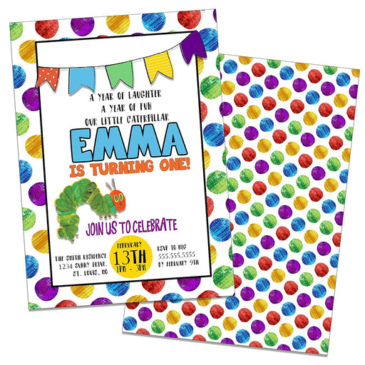 WORKING URL Hungry Caterpillar Party Invitations
