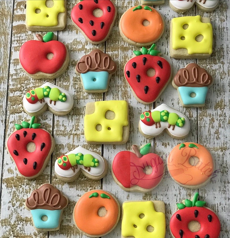 WORKING URL  Mini The Hungry Caterpillar Decorated Cookies Set