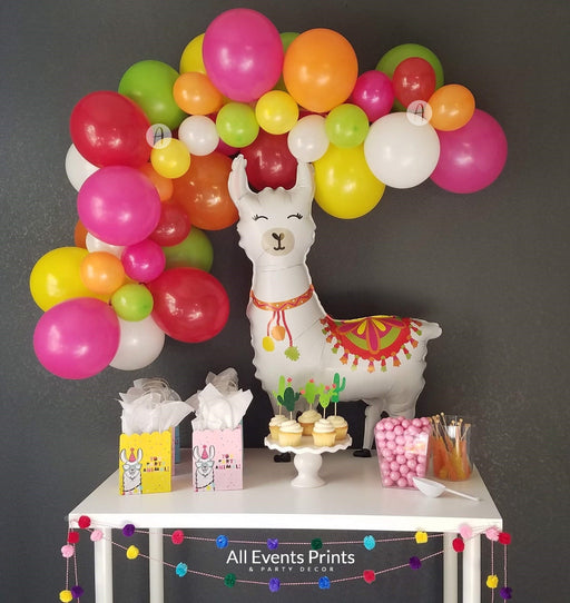 WORKING URL Llama Balloon Garland Kit