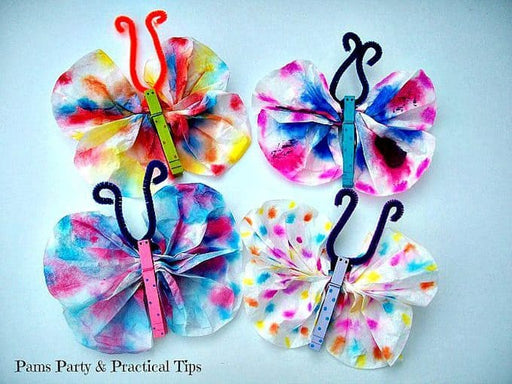 WORKING URL Tie-dye Butterflies