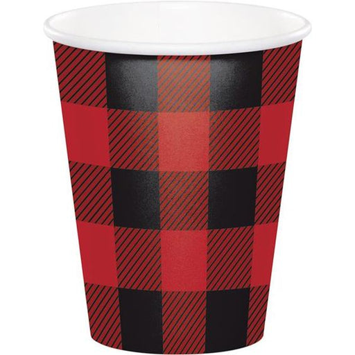 Buffalo Plaid Cups