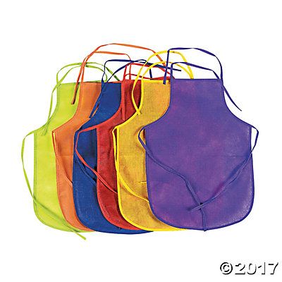 Colorful Kids' Aprons