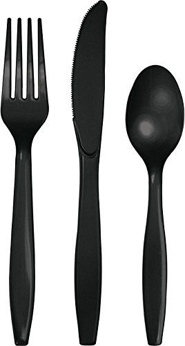 Creative Converting Heavy Duty 24 Count Plastic Cutlery Assortment Set