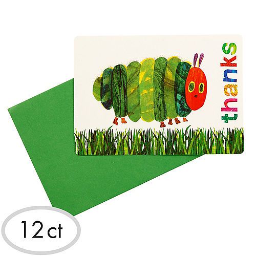 WORKING URL The Very Hungry Caterpillar Thank You Cards 12ct