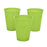 WORKING URL Lime Green Plastic Cups - 20 Ct.