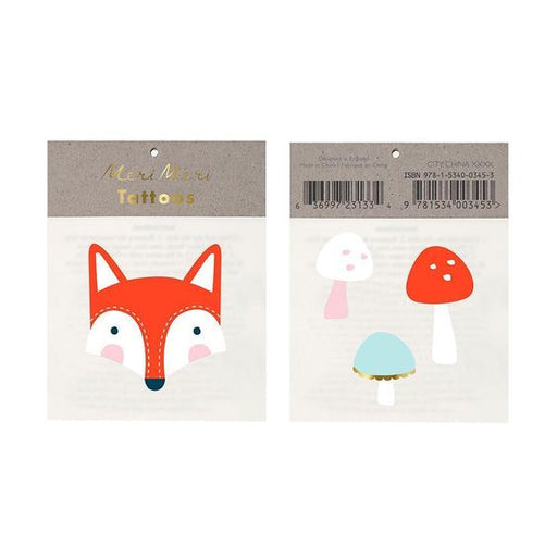 Fox & Mushrooms Tattoos