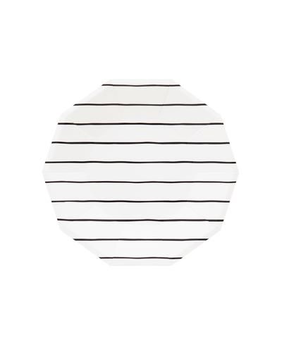 Frenchie Striped Plates (SMALL)