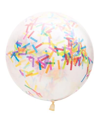 Giant Rectangle Confetti Balloon
