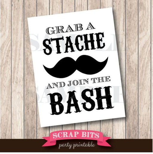 Grab a Stache and Join The Bash Sign