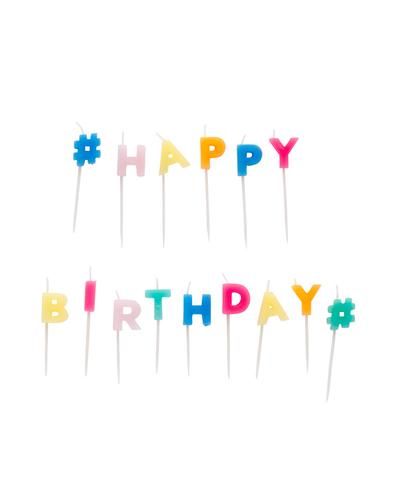 Happy Birthday Candles