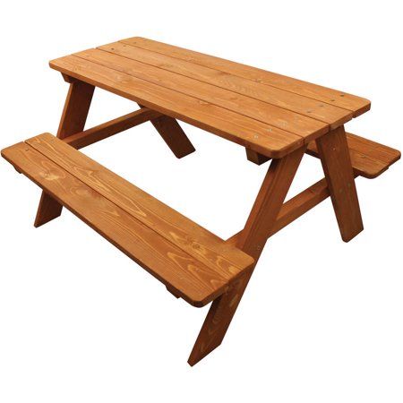 Homeware Kids Wooden Picnic Table