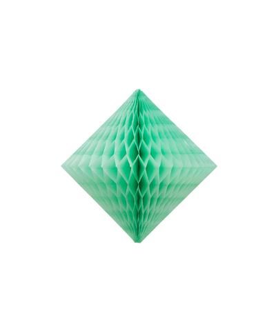 Honeycomb Diamond 12" Mint Green