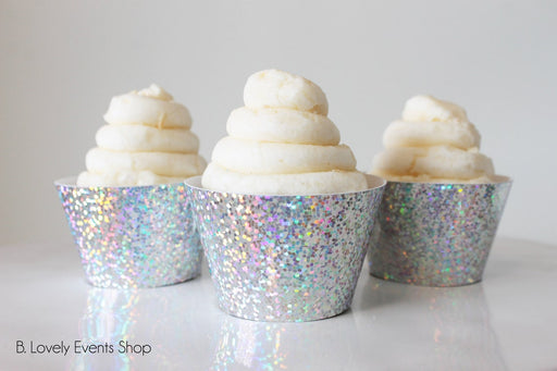 WORKING URL Rainbow Unicorn Sparkle Cupcake Wrappers