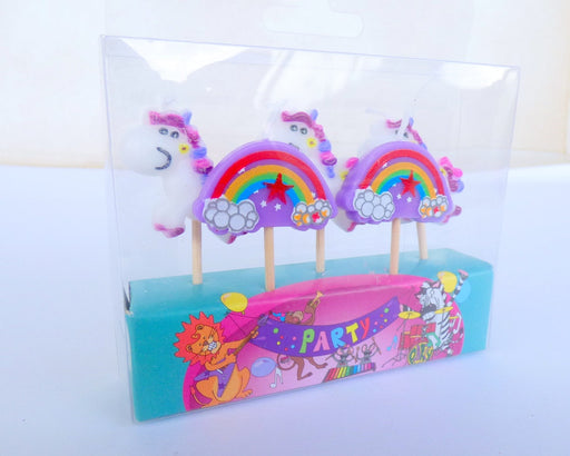 WORKING URL Unicorn and Rainbow Candles
