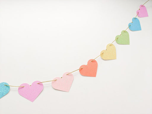 WORKING URL Valentines Heart Garland