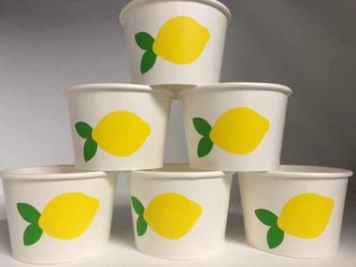 Lemon Party Snack Cups, Citrus Party Snack Cups, Citrus Party Cups, Fruit Party Snack Cups, Citrus Baby Shower, Pink Lemonade Party