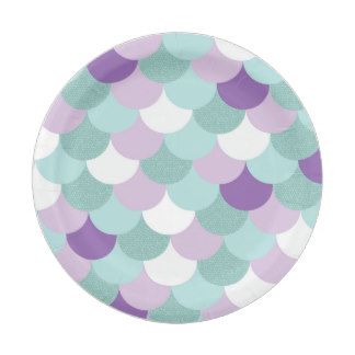 Mermaid Paper Plates
