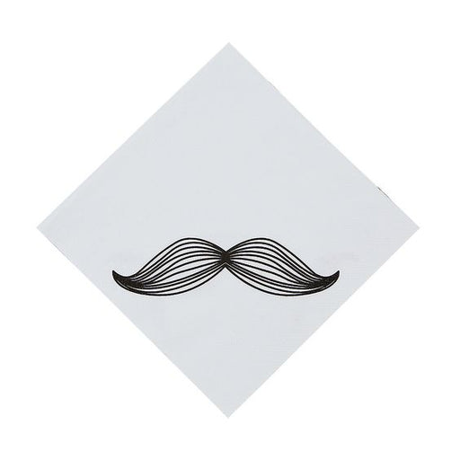 Mustache Party Luncheon Napkins