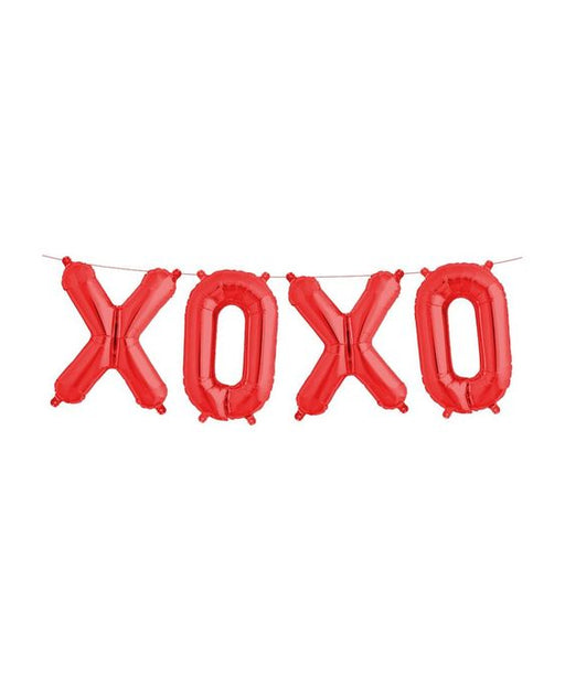 Mylar 16" Xoxo Balloon Banner
