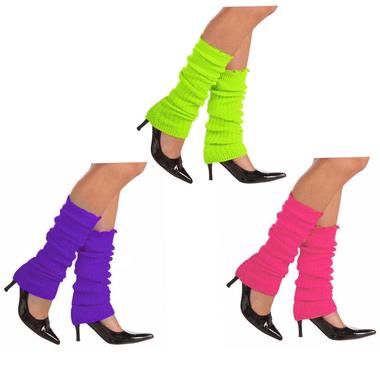 NEON LEG WARMERS