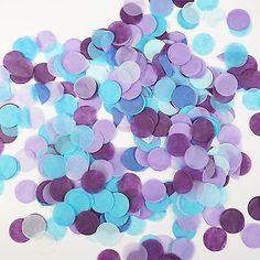 Paper Circle Confetti Party Decoration Frozen