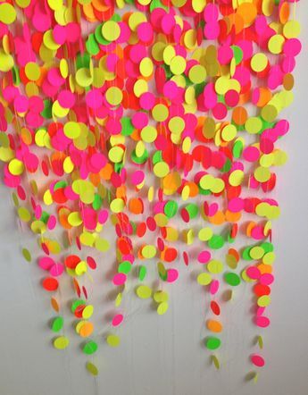 Photo Booth Backdrop, Deluxe Neon Party Package