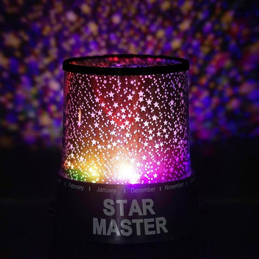 Pink Purple and Blue LED Galaxy Sky Projector Light Gift Set