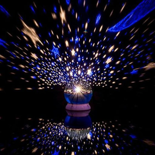WORKING URL Self-Rotating Constellation Night Projector Lamp