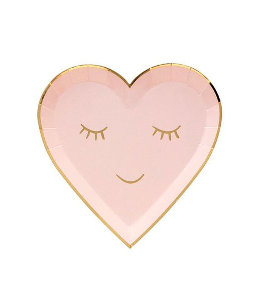 Smiling Heart Plates