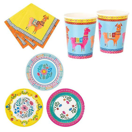 Talking Tables Bohemian, Llama & Floral Theme Summer Party Bundle