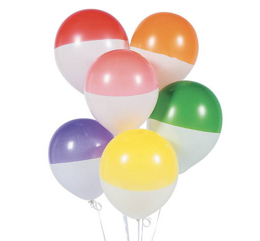 WORKING URL Two toned Rainbow pack Balloons!