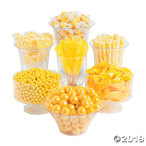 Yellow Candy Buffet Assortment